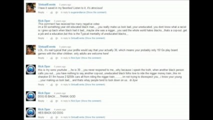 Rick Dyer Bigfoot Hoax 2013 - Racist Comments