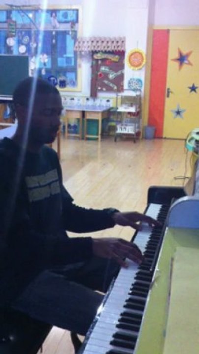 Me bored and Playing the Piano
