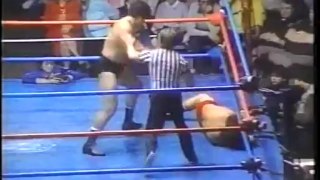 AWA Title: Jumbo Tsuruta (c) vs. Billy Robinson 3/11/84