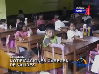 Chimbote Notificaciones por incumplimiento a proveedor de Qali Warma carecen de validez