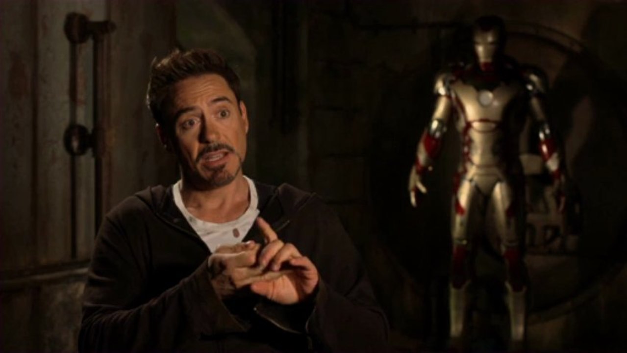 Iron Man3 Robert Downey Jr. Interviews Part 2