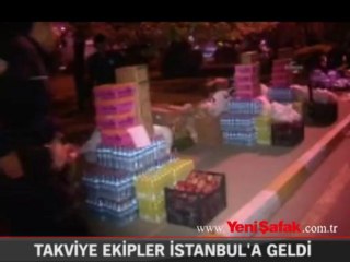 Takviye ekipler İstanbul'da