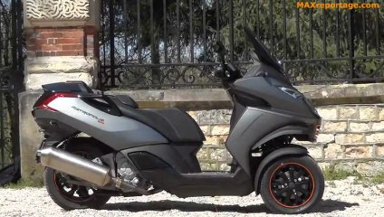 Peugeot METROPOLIS 400i RS essai MAXreportage.com