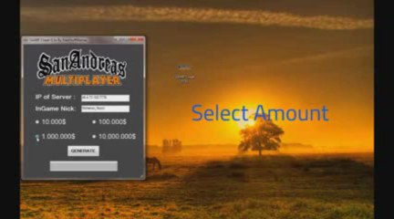 SAMP Money Hack _ Cheat 0.3x - May 2013