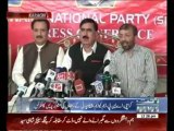 ANP,PPP,MQM Press Conference In Karachi 01 May 2013