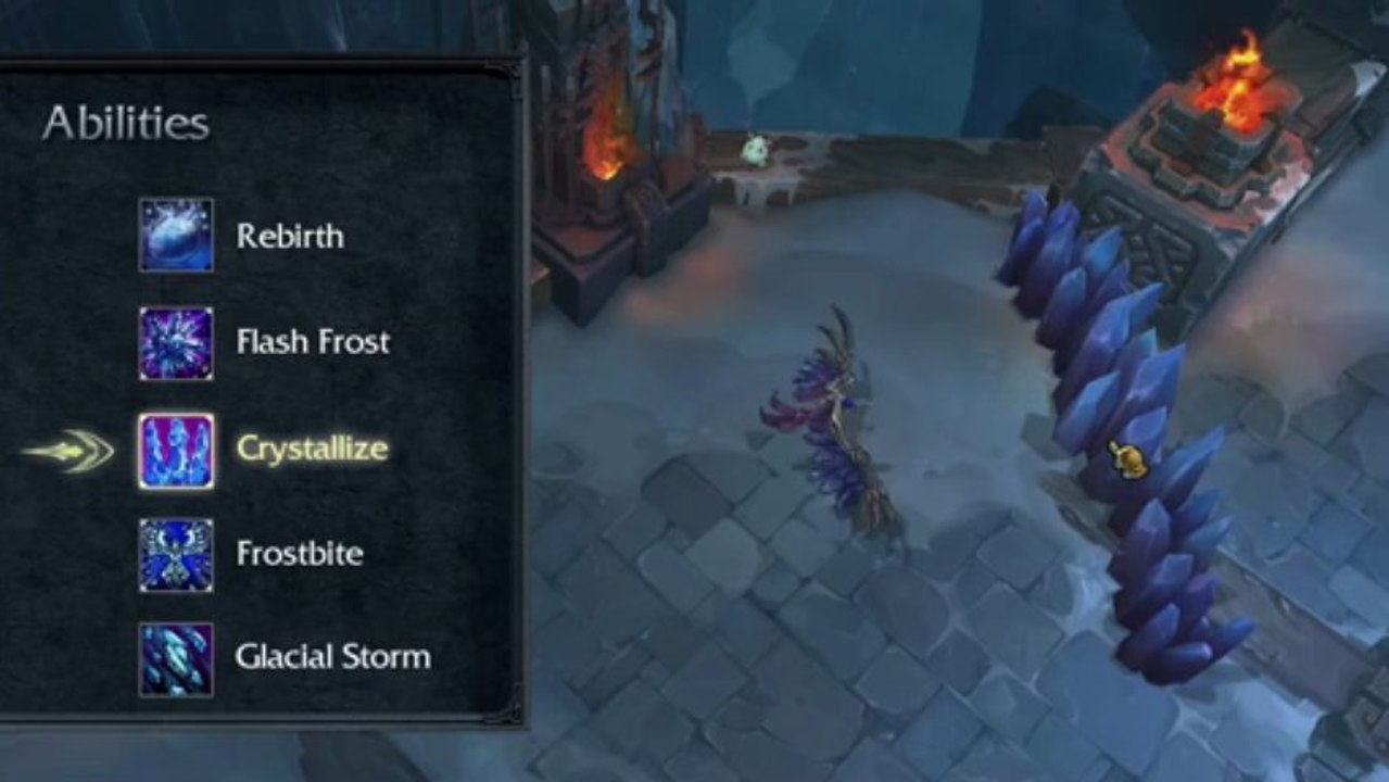 Skin Anivia des Glaces noires - League of Legends