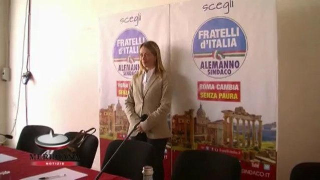 Accordo fatto tra Alemanno e Fratelli D'Italia, centrodestra unito per il Campidoglio