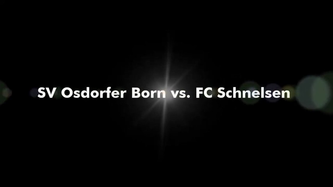 SV Osdorfer Born vs. FC Schnelsen
