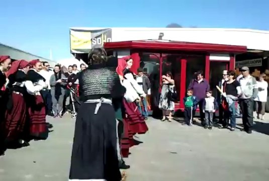 Achille et PianAutomate, Paquito Chocolatero, avec les Espagnols de Galice