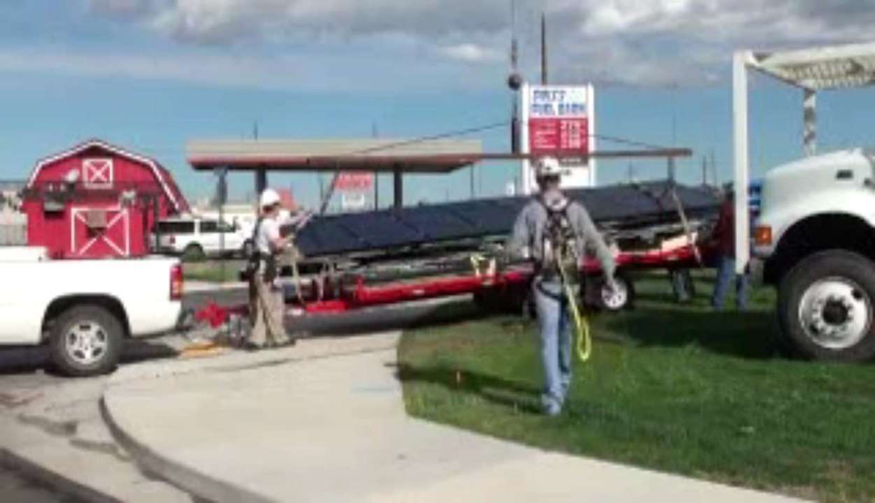 Solar Panel Installation | Solar Powered Billboard