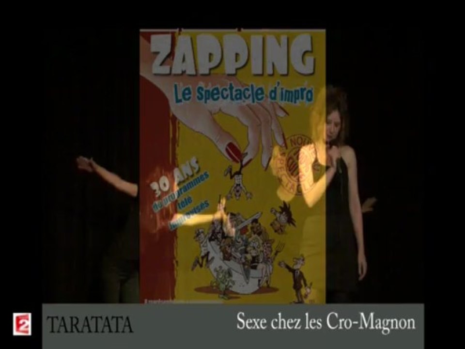 Où il est question d'amour - Extrait de Zapping le spectacle d'impro