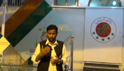 MQM Candidate Jahanzaib khan PK 87