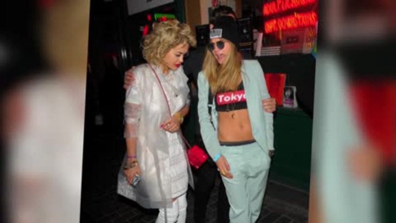 Rita Ora and Cara Delevingne Hit London For The Second Night