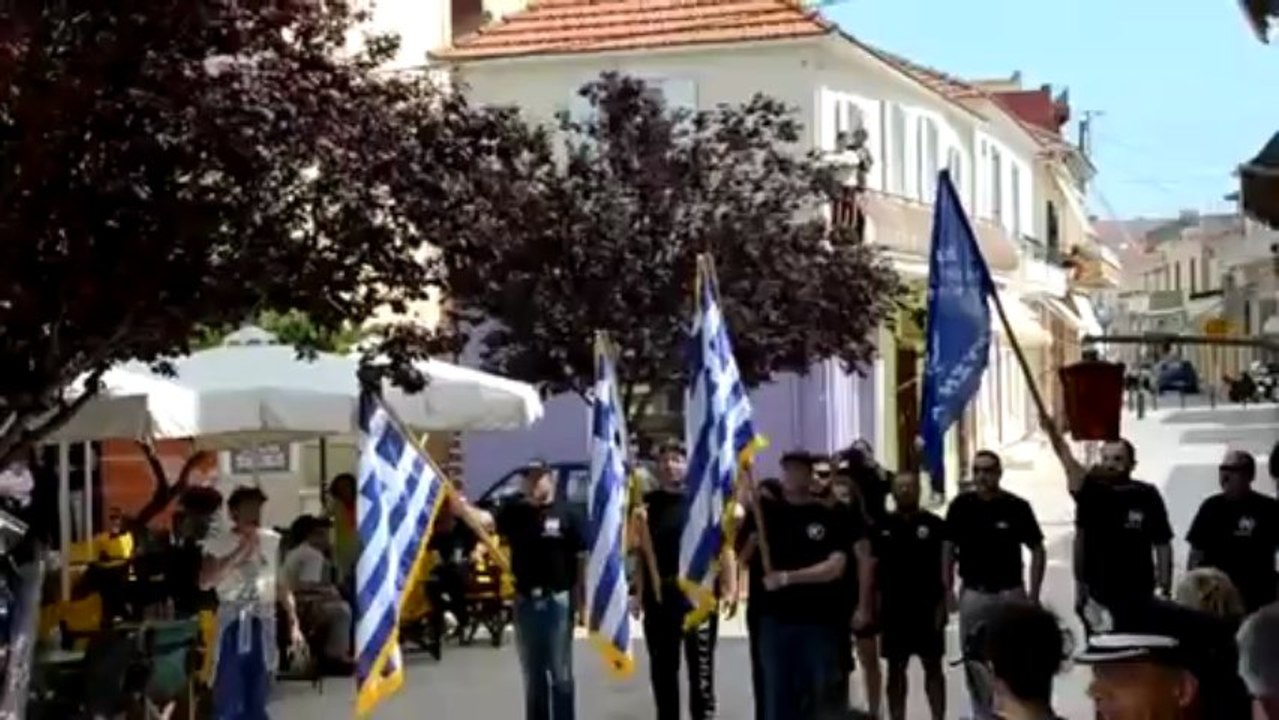 Ένταση μεταξύ Χρυσής Αυγής και ΠΑΜΕ - Κεφαλονιά 3