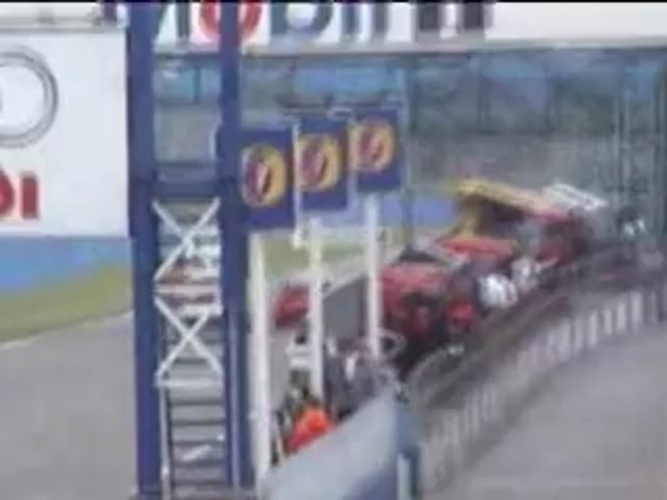 British Touring Cars "Toca" at Silverstone some years ago - the grid lines up