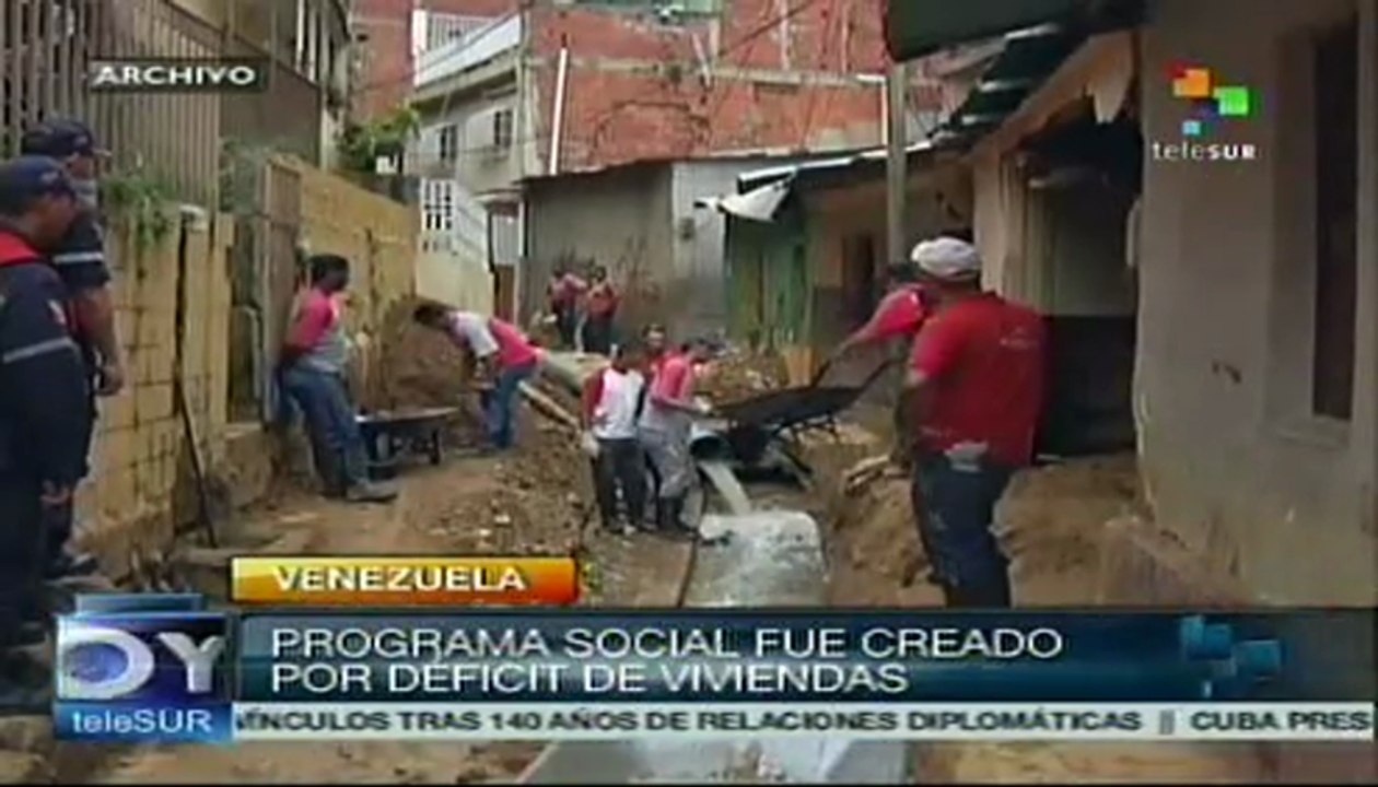 Misión Vivienda Venezuela cumple dos años