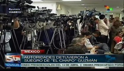 México arresta a Inés Coronel, suegro de "El Chapo"