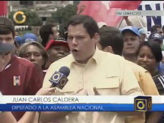 Caldera: Presidente Maduro  no deje a los trabajadores esperando en sus reclamos