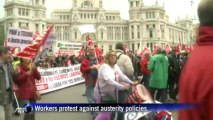 Spanish workers rally in May Day demonstration