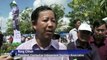 Angry Cambodian garment workers protest