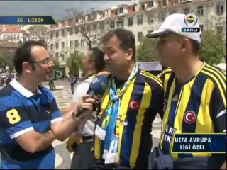 Fenerbahçe Taraftarları Rossio Meydanı'nda.Taraftar Röportajları FB TV