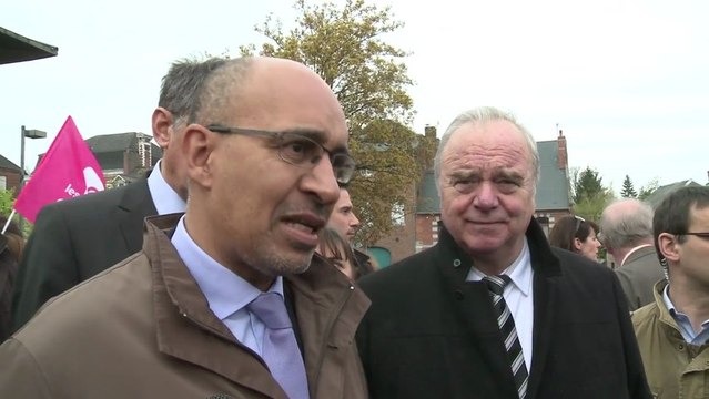 Harlem Désir était à Fourmies et à Tourcoing pour la fête du 1er mai