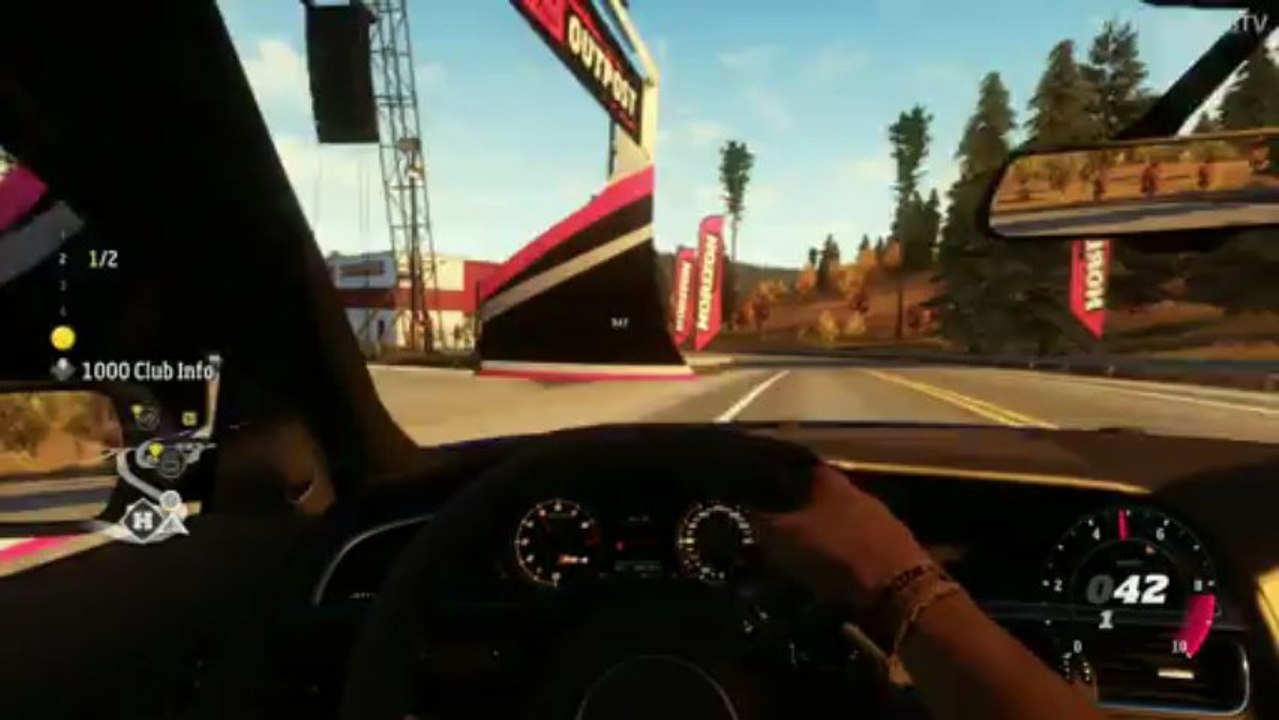 Forza Horizon - Audi RS4 Avant Timed Road Trip