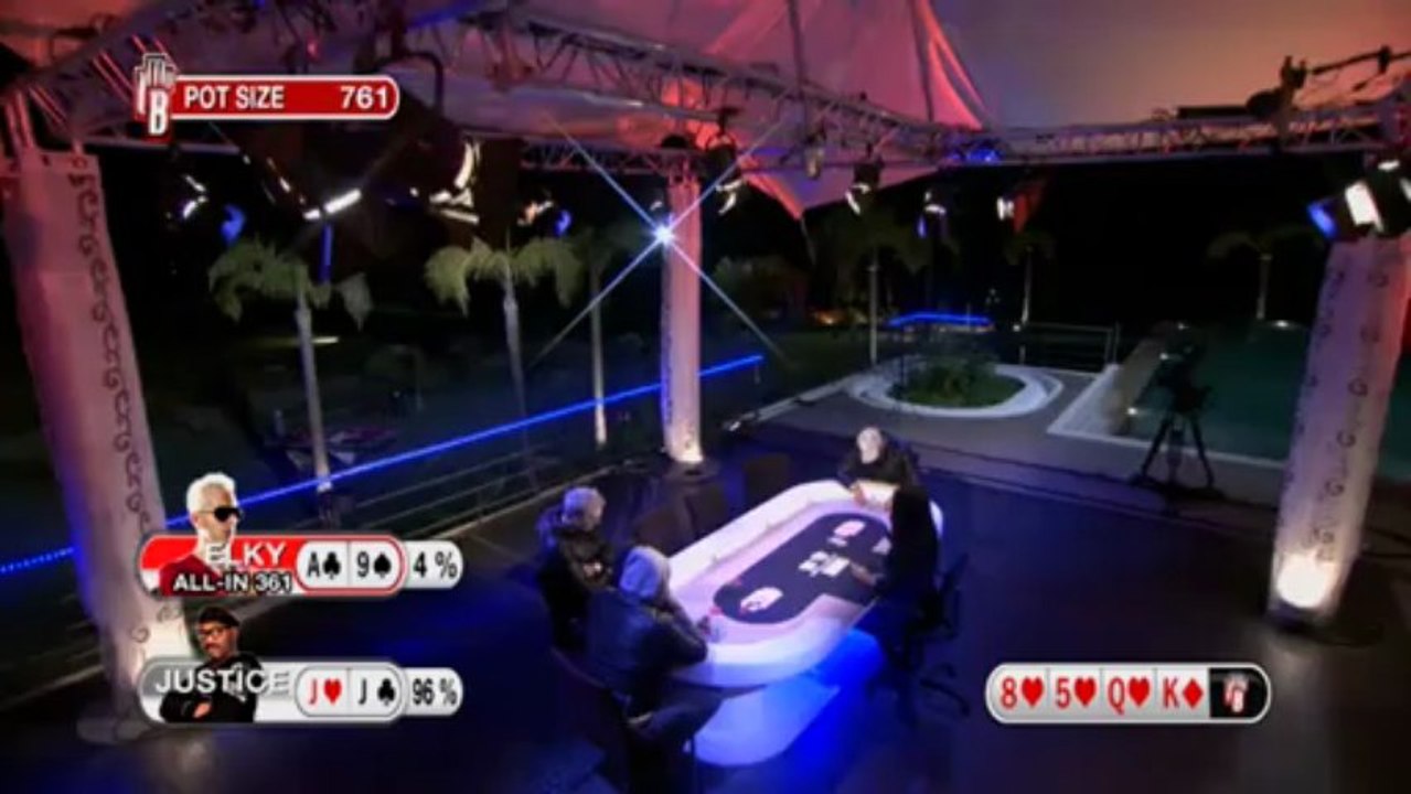 LMDB 3 - Justice élimine Elky - NRJ12 - PokerStars