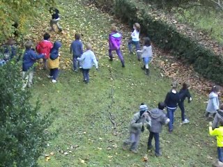Land Art réalisé par des élèves de CE1