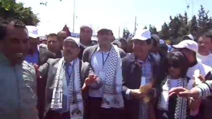 الاخ كريم غلاب في مسيرة جهاد الكرامة فاتح ماي 2013.