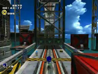 Test de capture GameCube : Sonic Adventure 2 Battle - Metal Harbor