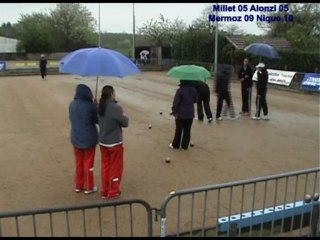 Demi-finales tableau A et B, Super 16 F à Digoin 2013, Sport-Boules