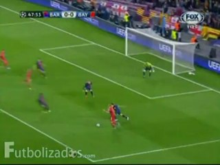 Gol de Robben (0-1). Barcelona - Bayern.