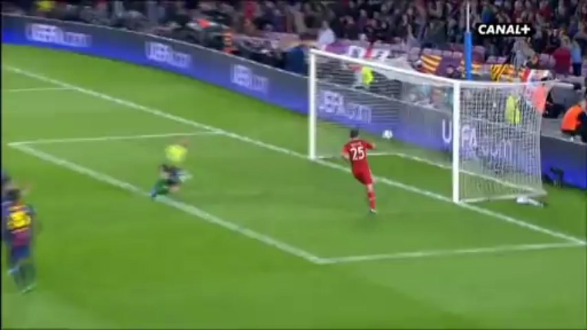 Barcelone 0 - 1 Bayern Munich # Robben