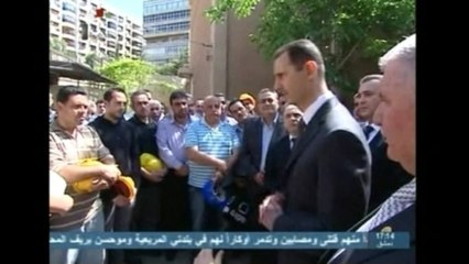 Assad urges his supporters to "remain fearless"