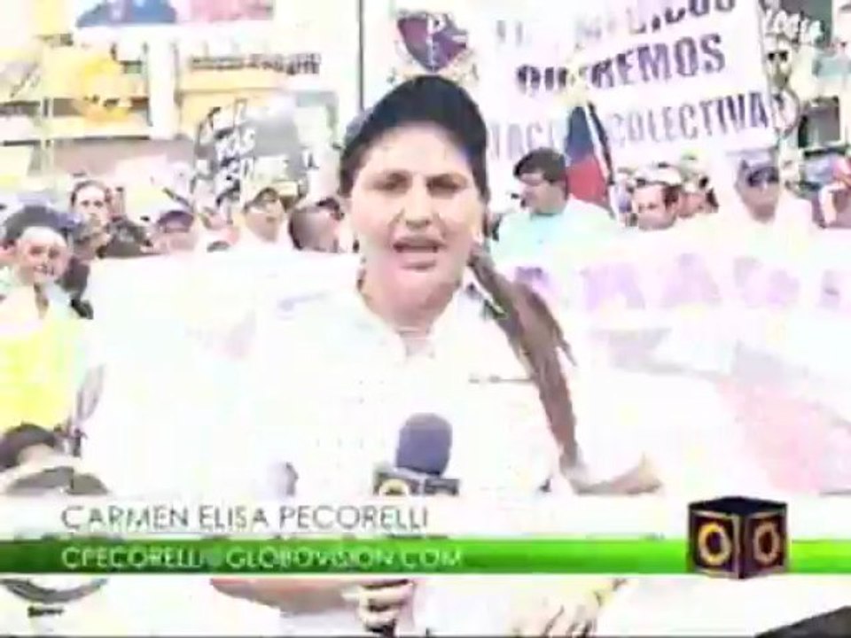 Asi fue como comenzo la Marcha de los Trabajadores de Aragua