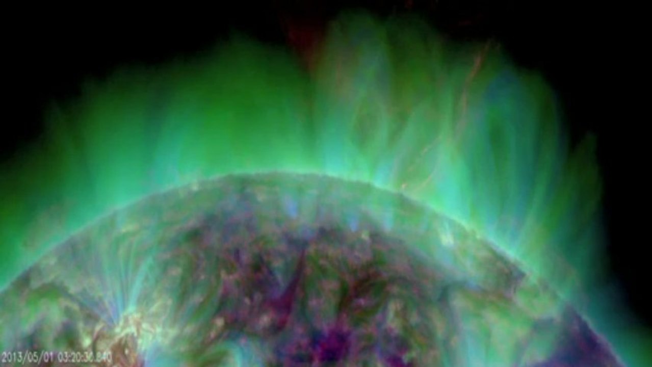 SOLAR ACTIVITY UPDATE: Happy May Day (May 1st, 2013).