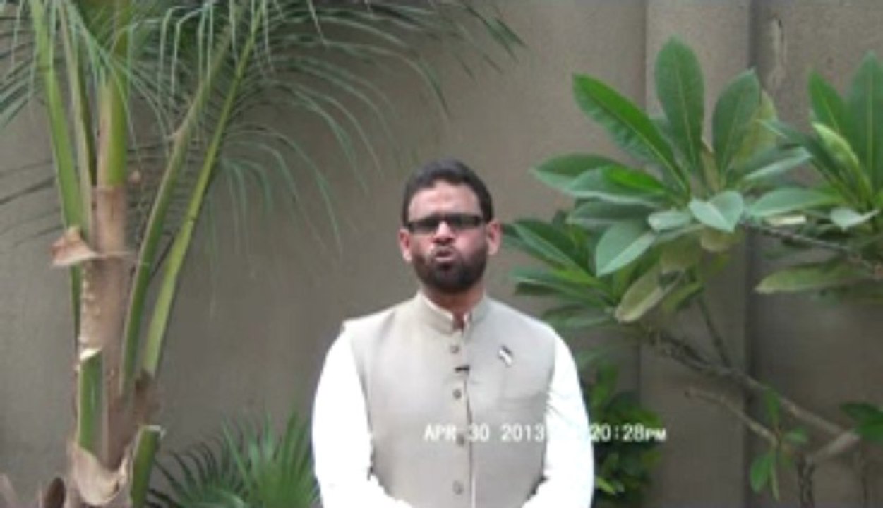 MQM Candidate Abdul Haseeb