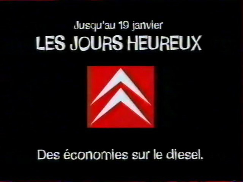 Publicité Citroën 1997