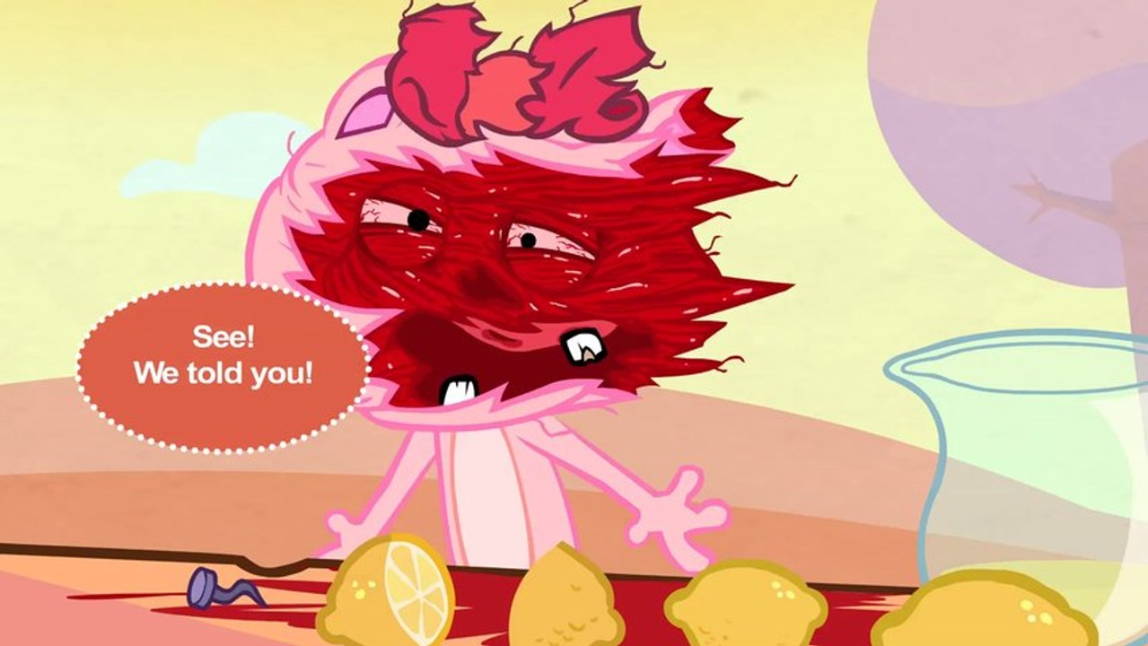 Happy Tree Friends - Eyes Cold Lemonade Blurb