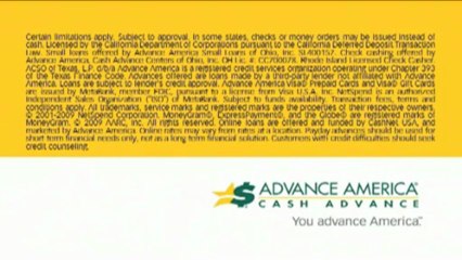 Cash Advances from Advance America