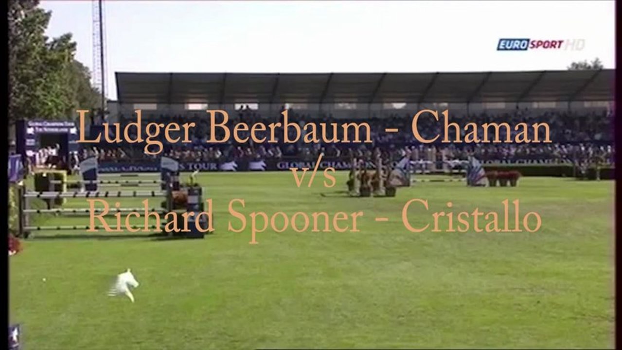 Ludger Beerbaum vs Richard Spooner  Valkenswaard GlobChampTour GPAugus2012mpg