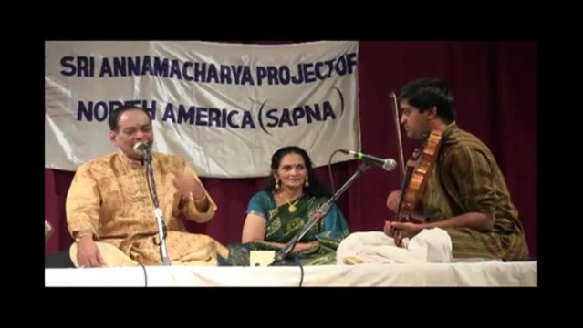 SRI ANNAMACHARYA PROJECT OF N.A. (SAPNA): 25TH : DR. BALA MURALI KRISHNA: DEVADI DEVA 1