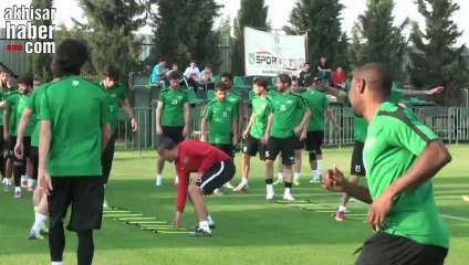 AKHİSAR BELEDİYESPOR, ANTALYASPOR HAZIRLIKLARINI SÜRDÜRÜYOR