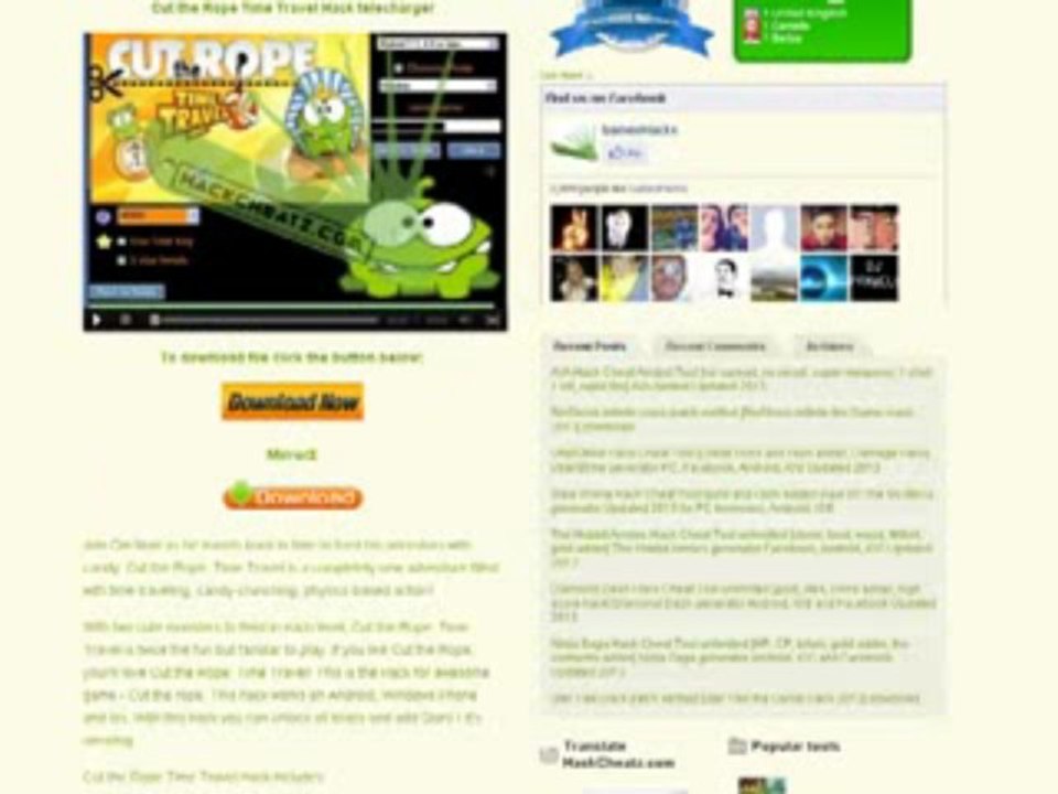 Cut the Rope Time Travel Hack @ Cheat Pirater @ FREE Download May - June 2013 Update