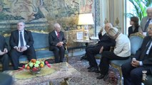 Roma - Napolitano ha ricevuto il Presidente di Israele Shimon Peres (01.05.13)