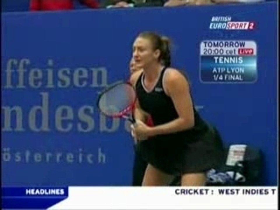 Mary Pierce accident blesse