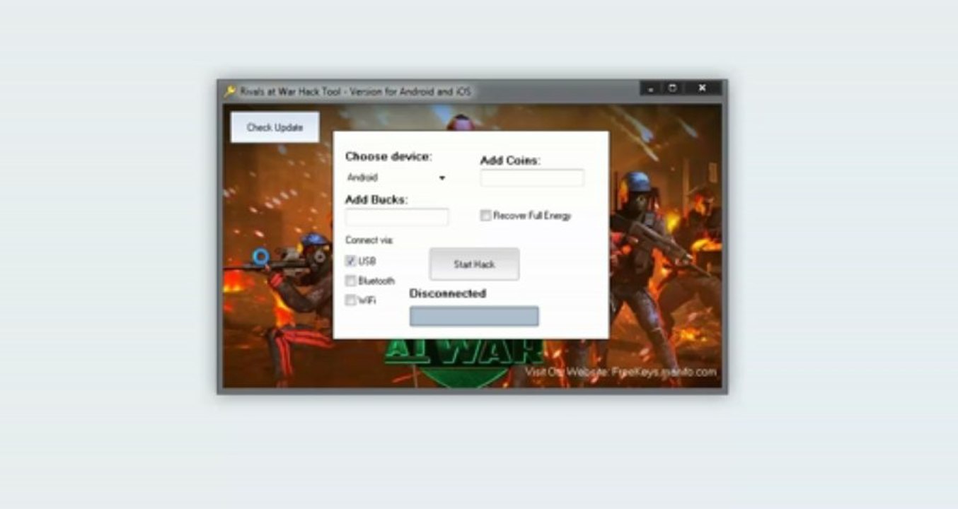 Rivals at War Hack Tool\Cheat - Android and iOS