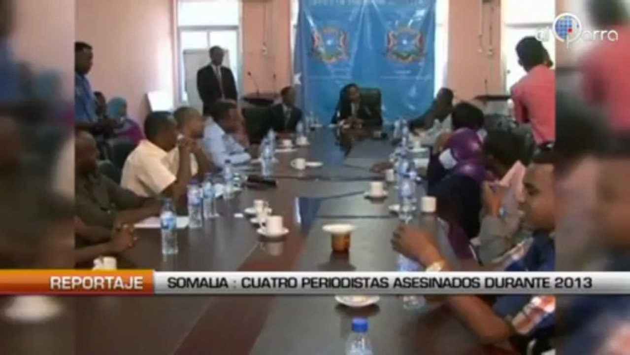 Somalia : Cuatro periodistas asesinados durante 2013