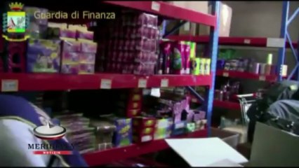 Da gdf sequestrata una tonnellata di fuochi d'artificio tra Frascati e Colleferro